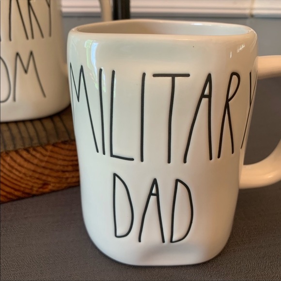 rae dunn military dad mug